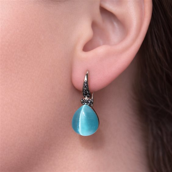 Ohrringe Lucos Dame in Silber Quarzo ESOR C83-VERDE - ESOR C83-VERDE